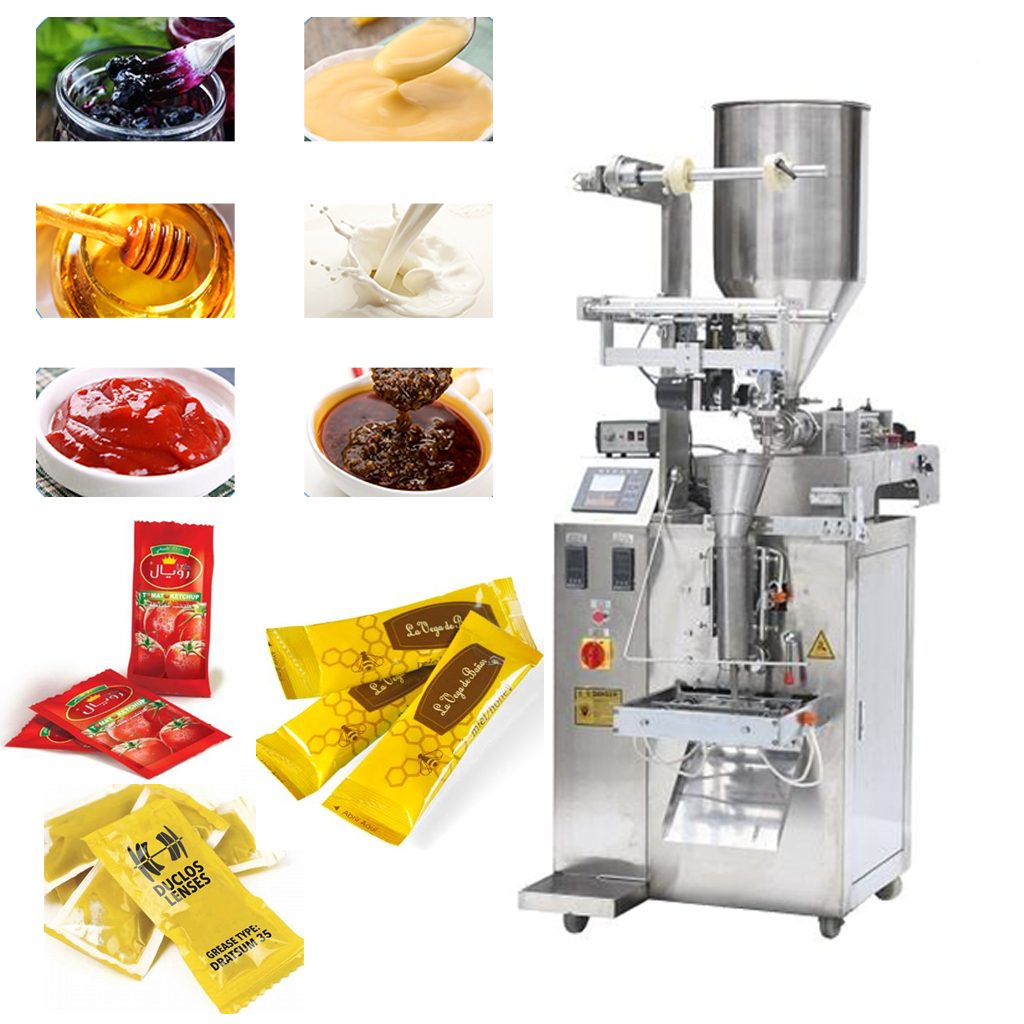 G G G Automatic Cream Salad Dressing Sauce Sachet Packing Machine