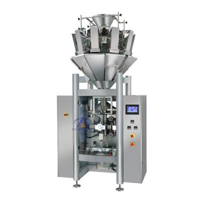 High Speed Vertical Form Fill Seal Machine With Multi Head Weigher Auger Filler