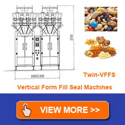 Frozen Dumplings Packaging Machine With Multihead Weigher