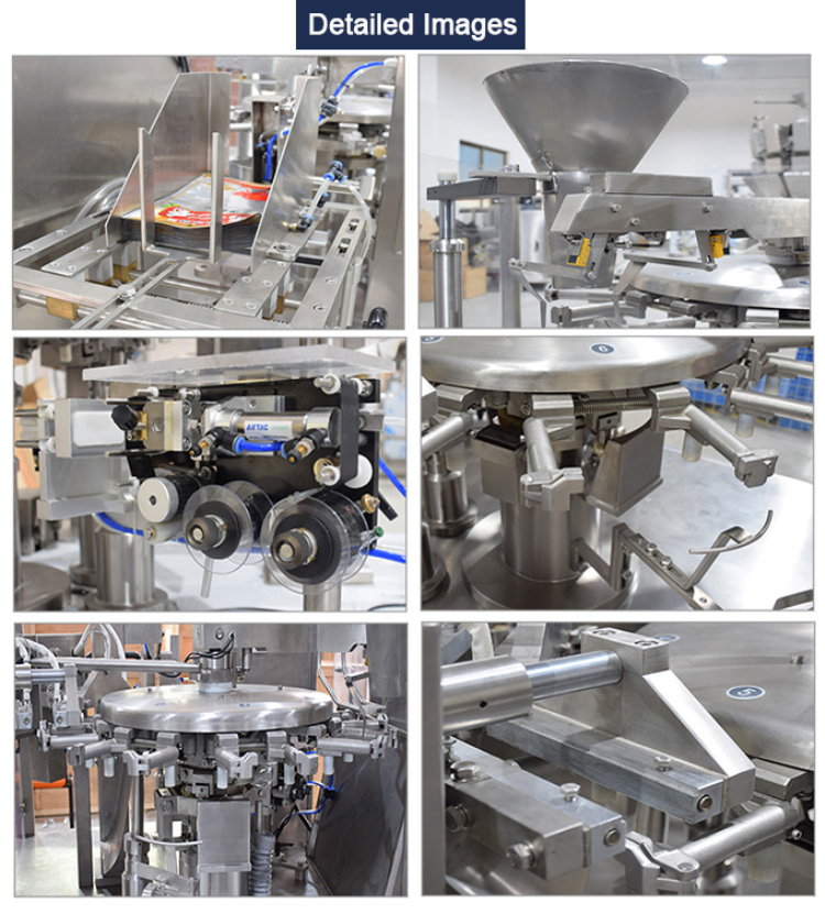 Automatic Premade Pouch Small Hard And Soft <a href=https://www.autompack.com/packing-machine/Automatic-Premade-Pouch-Small-Hard-And-Soft-Candy-Packaging-Machine.html target='_blank'>Candy</a> Packaging Machine