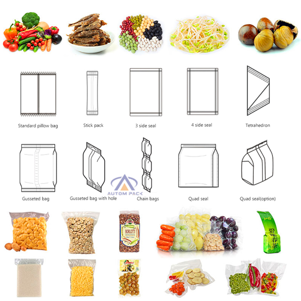 Fully PLC Multihead Weigher Packing Machine For Peanut / Dry Fruits / Corns With Vacuum Sealing