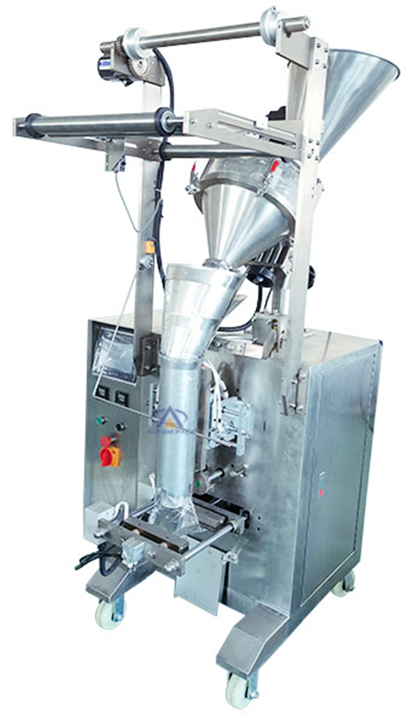 Vertical Multi-fuction Corn Flour Seasoning <a href=https://www.autompack.com/packing-machine/ATM-420D-powder-packing-machine.html target='_blank'>Powder</a> Packing Machine With High Quality
