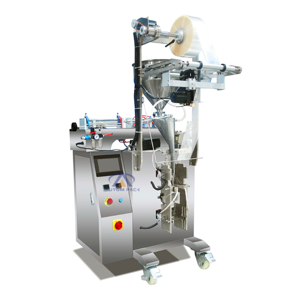 Automatic Liquid Paste Filling <a href=https://www.autompack.com/packing-machine/<a href=https://www.autompack.com/packing-machine/ATM-320L-Liquid-Packing-Machine.html target='_blank'>ATM-320L</a>-Liquid-Packing-Machine.html target='_blank'>Sachet</a> Chili Sauce Packing Machine